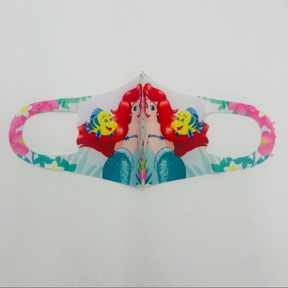 Brand New Kids Ariel Reusable Face Mask Material Ice Silk